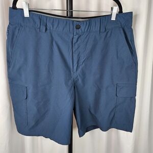 Orvis Blue Classic Outdoor Sports Golf Comfort Stretch Cargo Shorts Men's 38‎